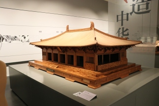 Scenes from the exhibition "Architecture China: Specialized Exhibition of Tsinghua Construction Discipline" at the Tsinghua University Art Museum. December 8, 2017. Photograph by Jon Kay.